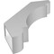 Ekena Millwork 4-in. W x 20-in. D x 26-in. H Olympic Architectural Grade PVC Knee Brace BRCP04X20X26OLY - alternate 6
